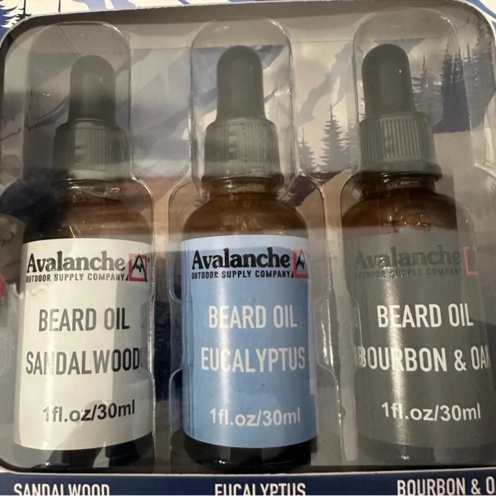 🆕 Avalanche Beard Oil Collection 3 pack